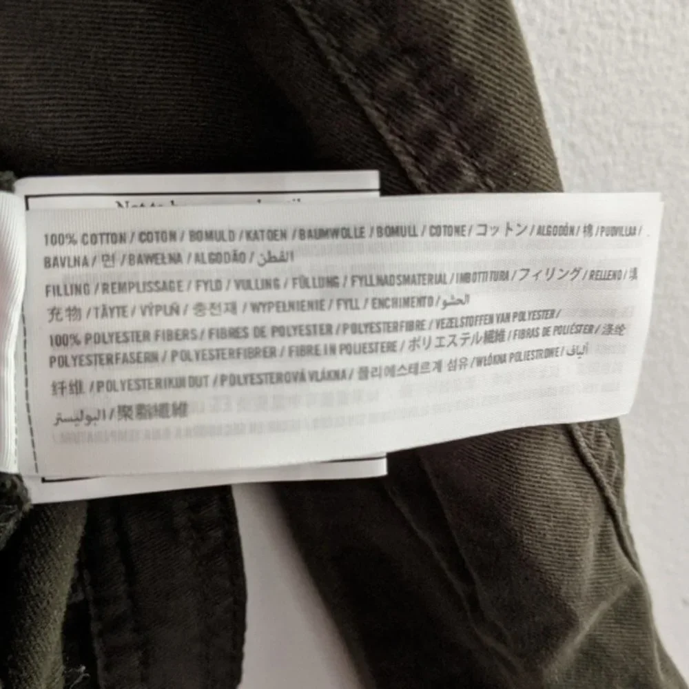 Abercrombie Military Utility Cargo Olive Green Women's Jacket Size Small - Picture 4 of 5